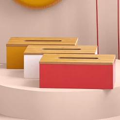 5five Boîte à mouchoirs, Blanc