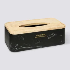 5five Boîte à mouchoirs, Noir