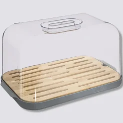 5five Boîte à pain 29cm, Gris