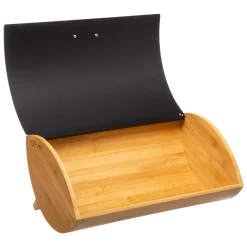 5five Boîte à pain 32cm, Noir