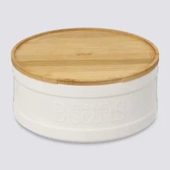 5five Boîte biscuits, Céramique blanc