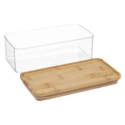 5five Boîte de conservation rect couvercle bambou, 1L