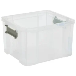5five Boîte de rangement, 35L, Transparent
