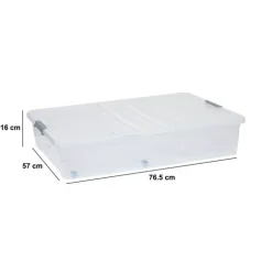 5five Boîte de rangement sous lit, 53L