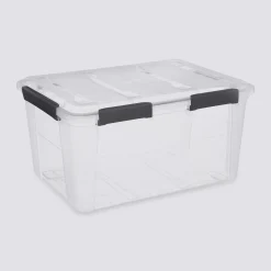 5five Boîte en plastique à clip 75L