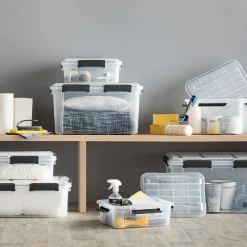 5five Boîte en plastique à clip 75L