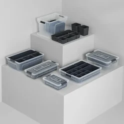 5five Boîte en plastique compartimentée 4,8L