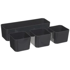 5five Boîte en plastique compartimentée 1,5L