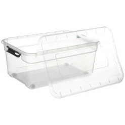 5five Boîte en plastique transparente 40L