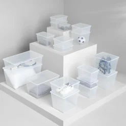 5five Boîte en plastique transparente 12,2L