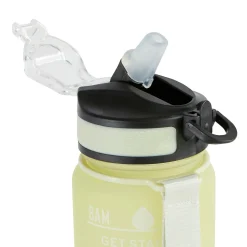 5five Bouteille avec paille en silicone intégrée - 1L