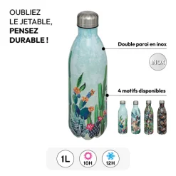 5five Bouteille isotherme 1L