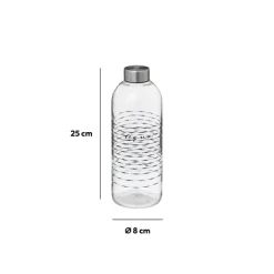 5five Bouteille réutilisable verre 1L