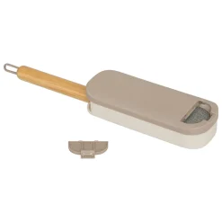 5five Brosse à textile, manche en bambou - Gris