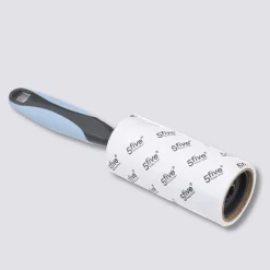 5five Brosse à vêtements rechargeable, Bleu