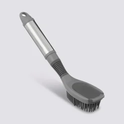 5five Brosse vaisselle en caoutchou, Gris