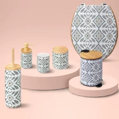 5five Brosse WC, Blanc et vert