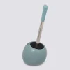 5five Brosse WC céramique, Bleu artic