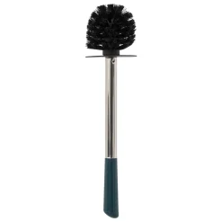 5five Brosse WC céramique, Bleu pétrole