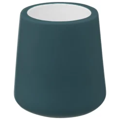 5five Brosse WC céramique, Bleu pétrole