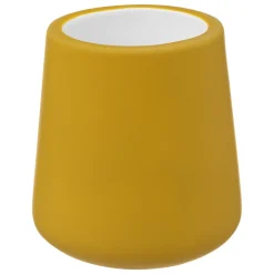 5five Brosse WC céramique, Jaune moutarde