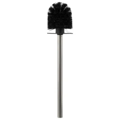 5five Brosse WC céramique, Noir khôl