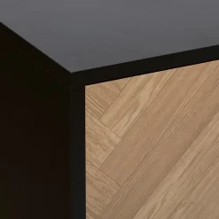 5five Buffet 2 portes 3 tiroirs, Effet pin naturel