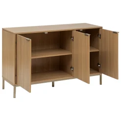 5five Buffet 3 portes, Effet bois naturel