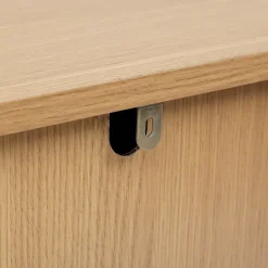 5five Buffet 3 portes, Effet bois naturel