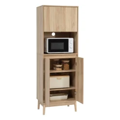 5five Buffet de cuisine 2 portes, Marron