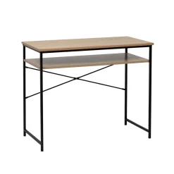 5five Bureau 75x90cm, Effet bois