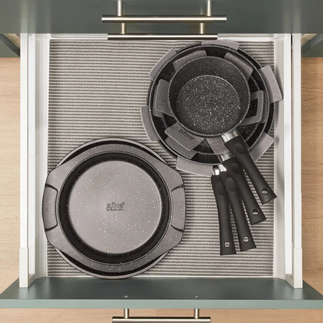 5five Casserole Aluminium forgé, 16 cm