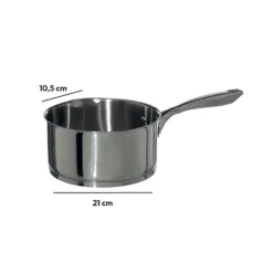 5five Casserole Inox, 20 cm