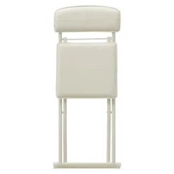 5five Chaise pliante simili cuir, Beige