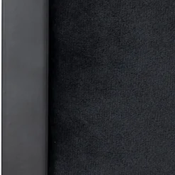 5five Chaise pliante velours, Noir