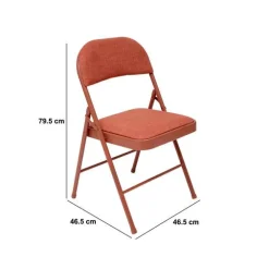 5five Chaise, Rose Foncé