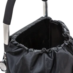 5five Chariot de course pliable 2 roues, Noir