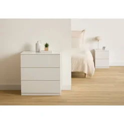 5five Chevet, 2 tiroirs, Beige