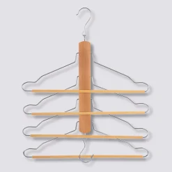 5five Cintre 4 pantalons en bois