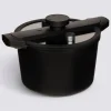 5five Cocotte-minute, fonte et aluminium, 6L - Noir