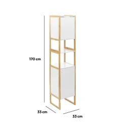 5five Colonne 2 portes, Blanc
