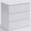 5five Commode 3 tiroirs, Blanc