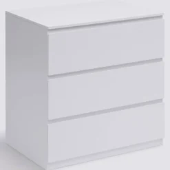 5five Commode 3 tiroirs, Blanc