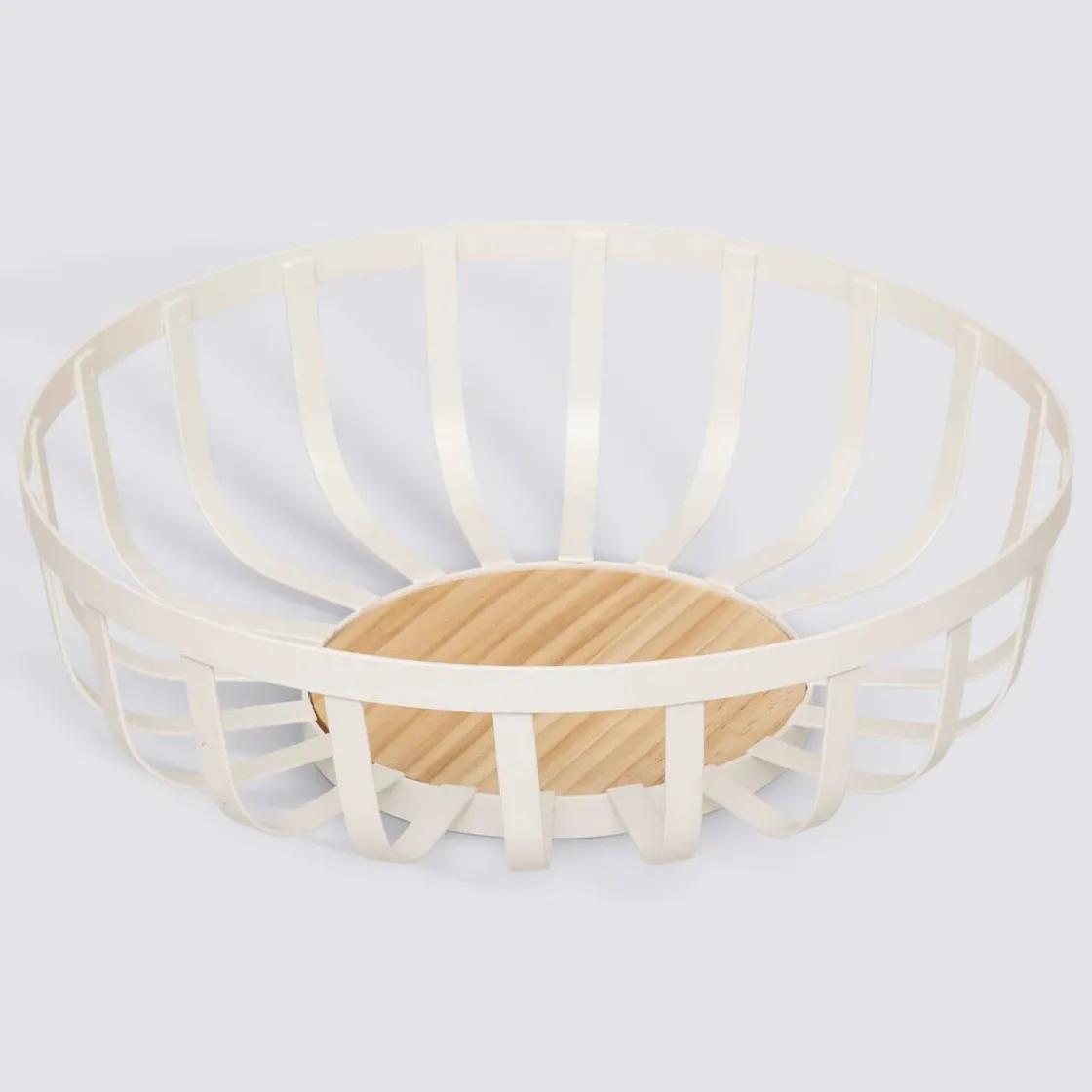 5five Corbeille à fruits, l.28 cm, Blanc