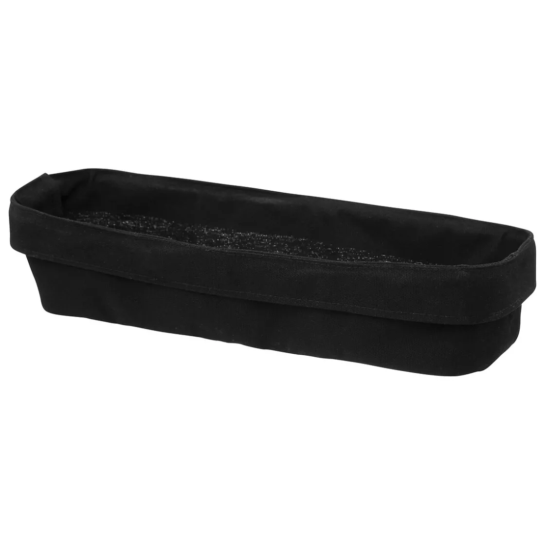 5five Corbeille à pain métal 40x14 cm, Noir