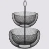 5five Corbeille 2 étages métal  24/29cm