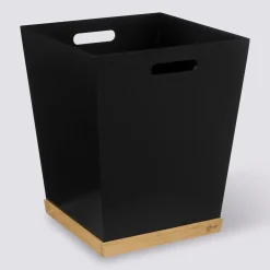 5five Corbeille bambou, Noir