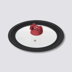 5five Couvercle en verre universel 22/24/26 cm