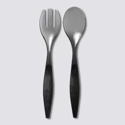 5five Couverts à salade, Gris charbon