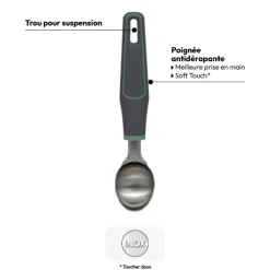 5five Cuillère à glace, Inox